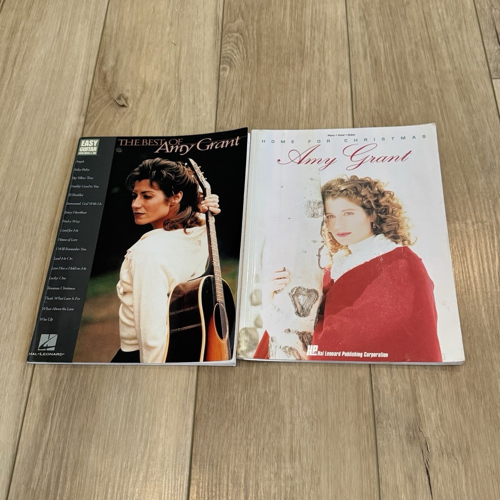 Amy Grant Songbook Lot Best Of Home For Christmas Hal Leonard Piano Guitar Sheet